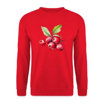 Carnaval de costumes de canneberges rouges - Sweat-shirt Unisexe - rouge - Devant - Alina (178cm) & Michal (187cm)
