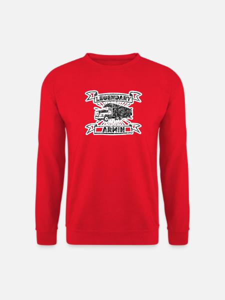 Armin as Brummi - Unisex Sweatshirt - red