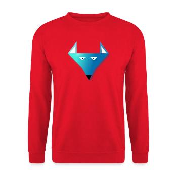 Polarwolf - Unisex Pullover - Rot - Vorne - Alina (178cm) & Michal (187cm)