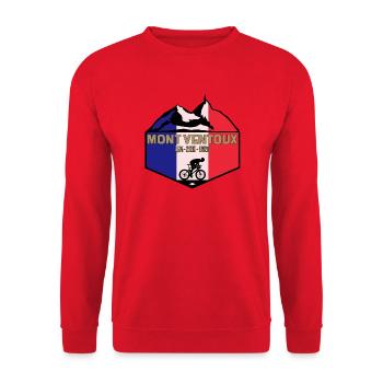 Mount Ventoux Deluxe - Unisex Pullover - Rot - Vorne - Alina (178cm) & Michal (187cm)