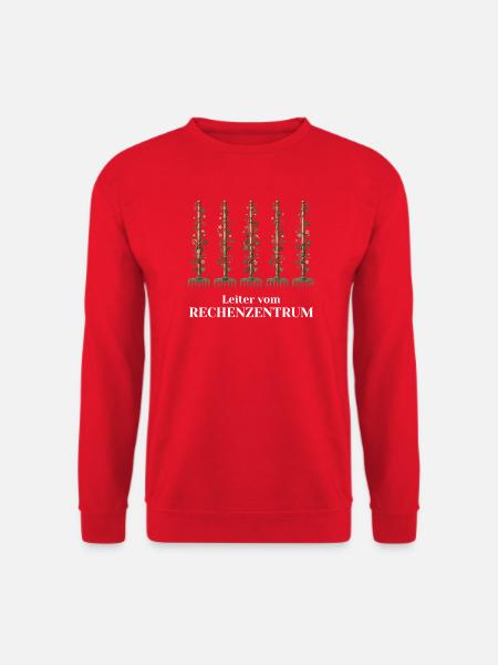 Leiter vom Rechenzentrum Gärtner - Unisex Pullover - Rot