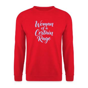 Femme d’une certaine rage Chemise pour femmes fortes - Sweat-shirt Unisexe - rouge - Devant - Alina (178cm) & Michal (187cm)