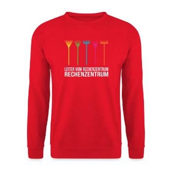 C Python Php Java Programmierer Coding - Unisex Pullover - Rot - Vorne - Alina (178cm) & Michal (187cm)