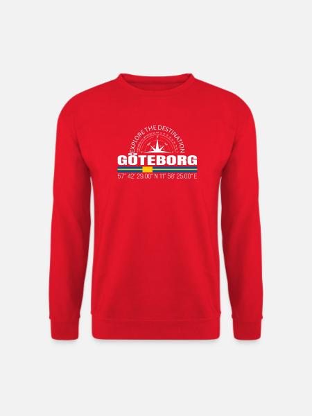 Göteborg - Unisex Pullover - Rot