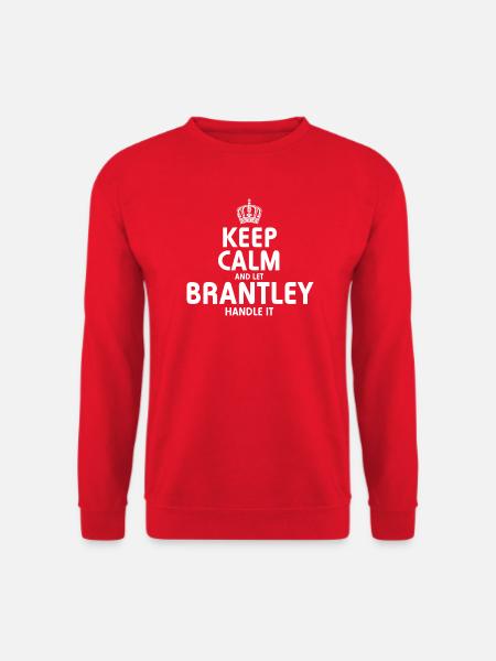 BRANTLEY, regel das. - Unisex Pullover - Rot