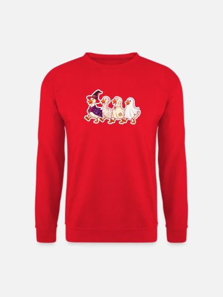 Hexenenten Parade - Unisex Pullover - Rot