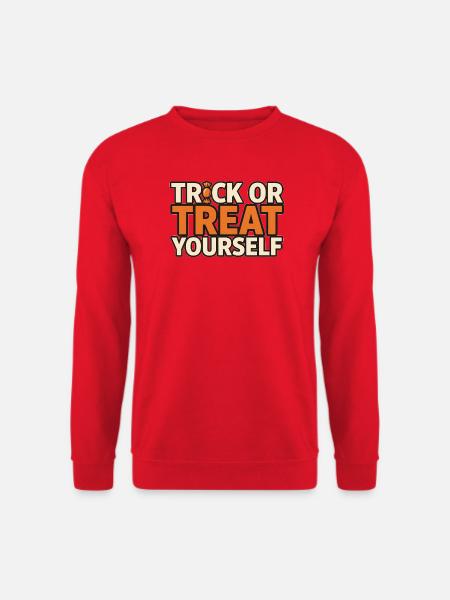 Süßes oder Saures – Süßes oder Saures selbst - Unisex Pullover - Rot