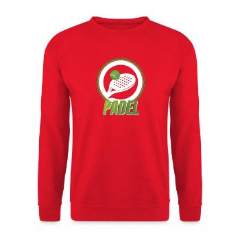 Padel Sport - Unisex Pullover - Rot - Vorne - Alina (178cm) & Michal (187cm)