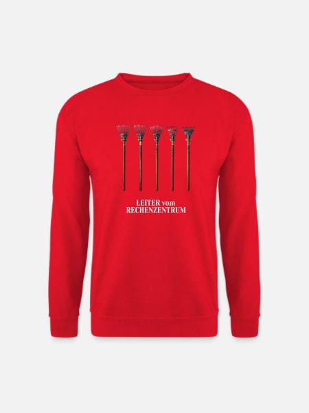 IT Support Glücksrad Service Desk IT Helpdesk Nerd - Unisex Pullover - Rot