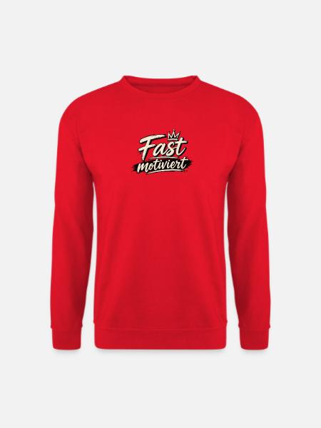 Fast Motiviert - Unisex Pullover - Rot