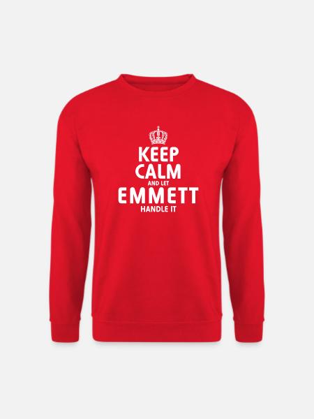 EMMETT, regel das. - Unisex Pullover - Rot