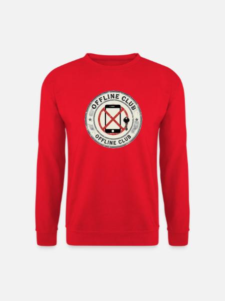 Offline Club Analog Escape - Unisex Pullover - Rot