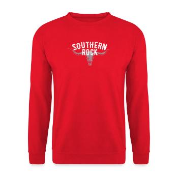 Southern Rock - Unisex Pullover - Rot - Vorne - Alina (178cm) & Michal (187cm)