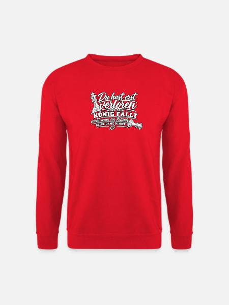Schach - Unisex Pullover - Rot