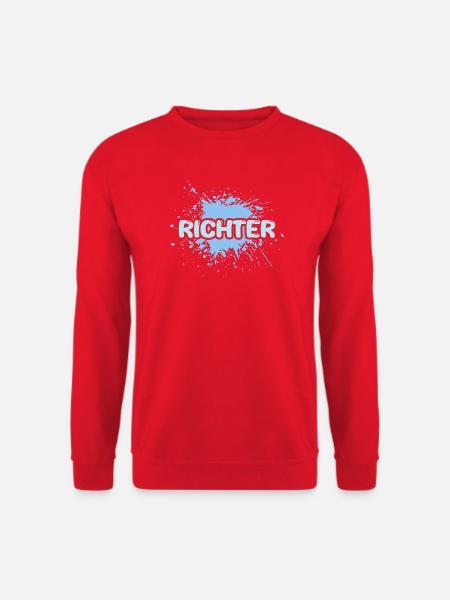 Aufgabe Richter - Unisex Pullover - Rot