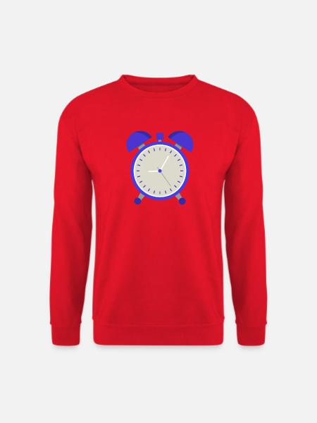 Wecker - Unisex Pullover - Rot