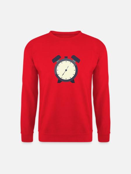 Wecker - Unisex Pullover - Rot