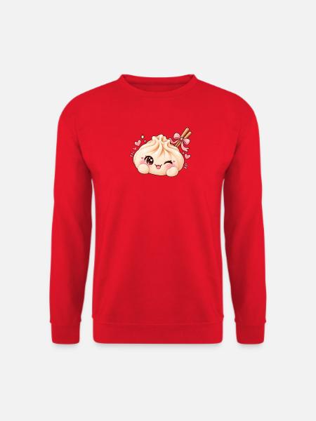 DumplingSquishiie<3 - Unisex Pullover - Rot