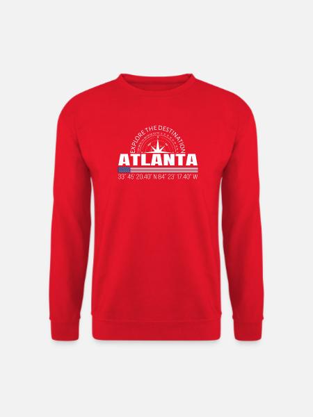 Atlanta - Unisex Pullover - Rot