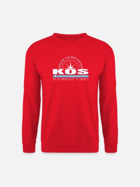 Kos - Unisex Pullover - Rot