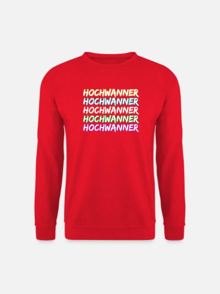 Bergsteigen Hochwanner - Unisex Pullover - Rot