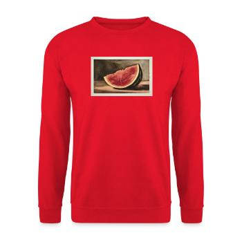 Der Keil - Unisex Pullover - Rot - Vorne - Alina (178cm) & Michal (187cm)