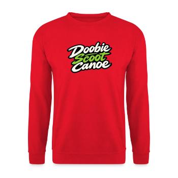 Doobie Scoot Canoe - Unisex Pullover - Rot - Vorne - Alina (178cm) & Michal (187cm)