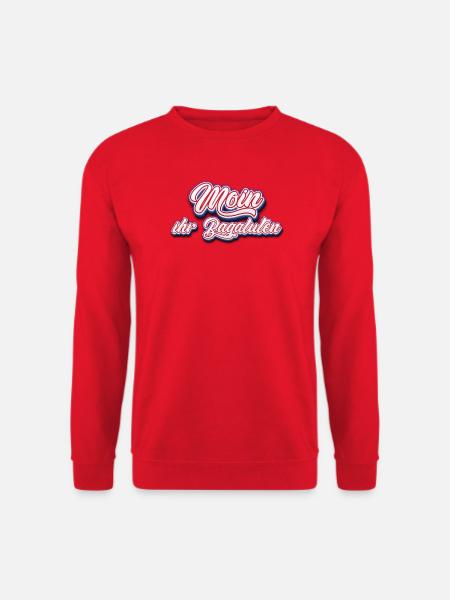 Moin ihr Bagaluten - Unisex Pullover - Rot