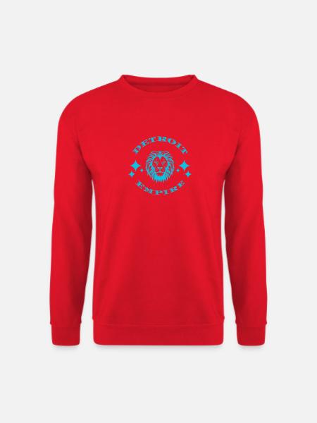 Detoxic Empire Löwenwappen - Unisex Pullover - Rot
