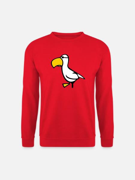 Piratenmöwe - Unisex Pullover - Rot