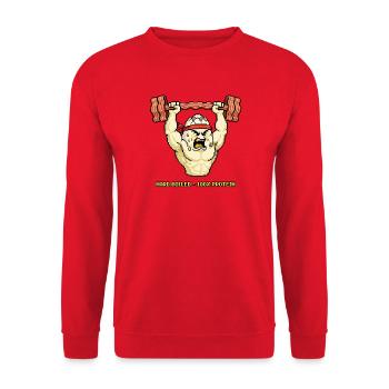 Hard Boiled - Unisex Pullover - Rot - Vorne - Alina (178cm) & Michal (187cm)