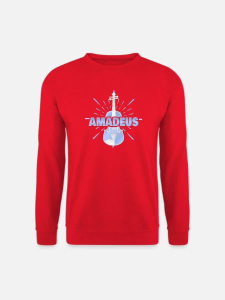 Violine Amadeus - Unisex Pullover - Rot