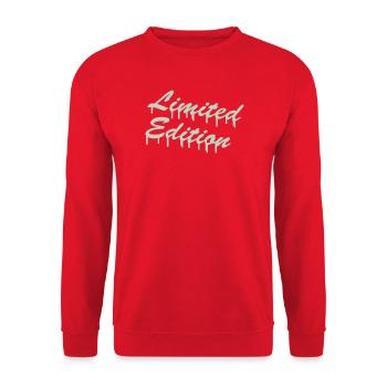 limited_edition_1 - Unisex Pullover - Rot - Vorne - Alina (178cm) & Michal (187cm)