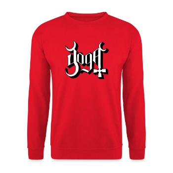 Phantom-Yoga - Unisex Pullover - Rot - Vorne - Alina (178cm) & Michal (187cm)