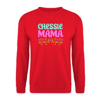 Chesapeake Bay Retriever - Unisex Pullover - Rot - Vorne - Alina (178cm) & Michal (187cm)