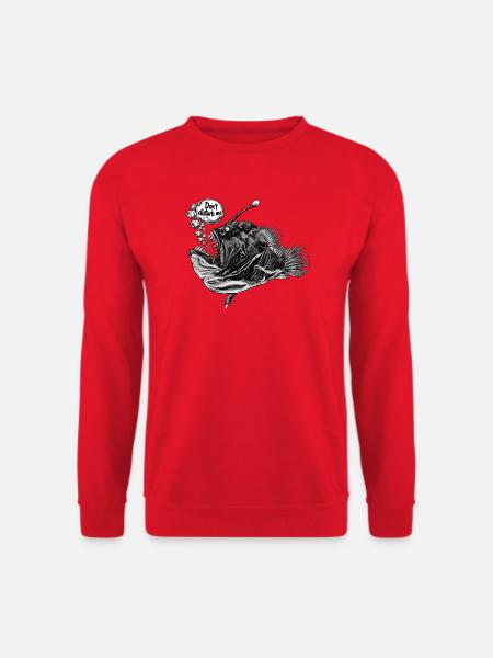 "Don't disturb me" - Unisex Pullover - Rot