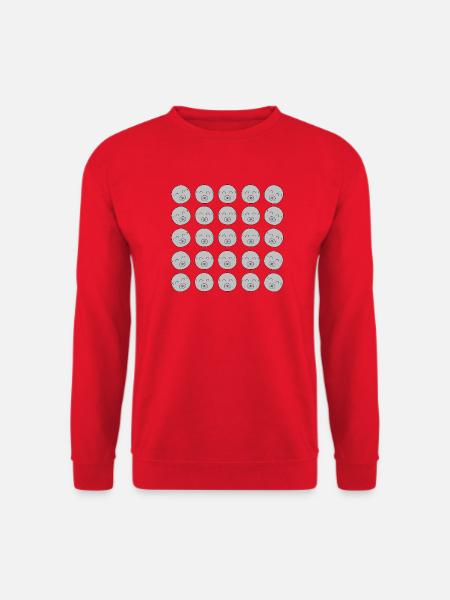 Niedliches Seelöwengesicht - Unisex Pullover - Rot