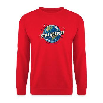 Immer noch rund - Unisex Pullover - Rot - Vorne - Alina (178cm) & Michal (187cm)