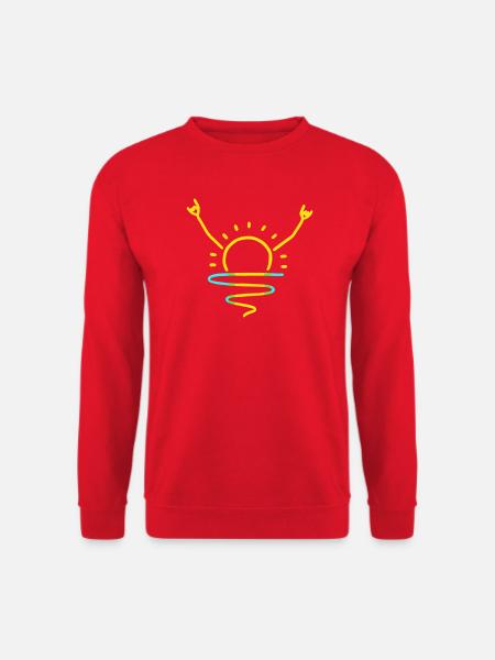 Rock the Sunrise - Unisex Pullover - Rot