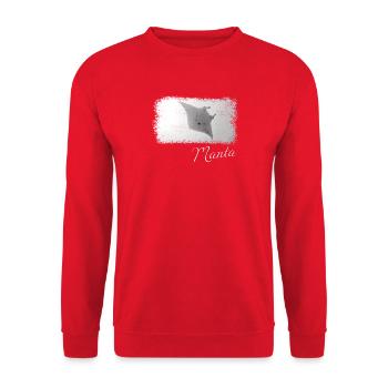 Mantarochen - Unisex Pullover - Rot - Vorne - Alina (178cm) & Michal (187cm)