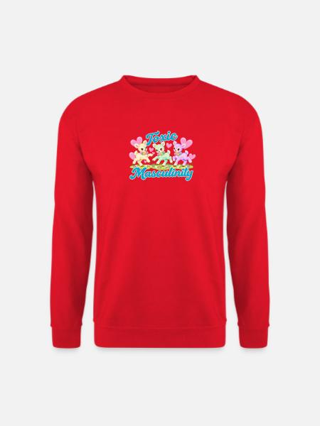 Toxische Männlichkeit - Unisex Pullover - Rot