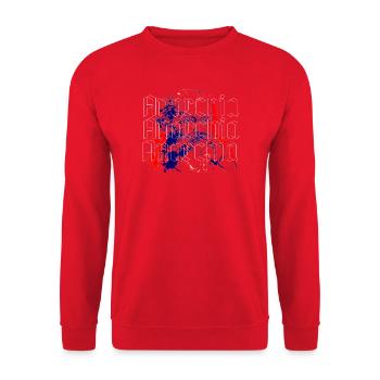 Kropotkin - Unisex Pullover - Rot - Vorne - Alina (178cm) & Michal (187cm)