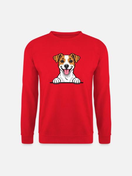 Jacky Terrier - Unisex Pullover - Rot