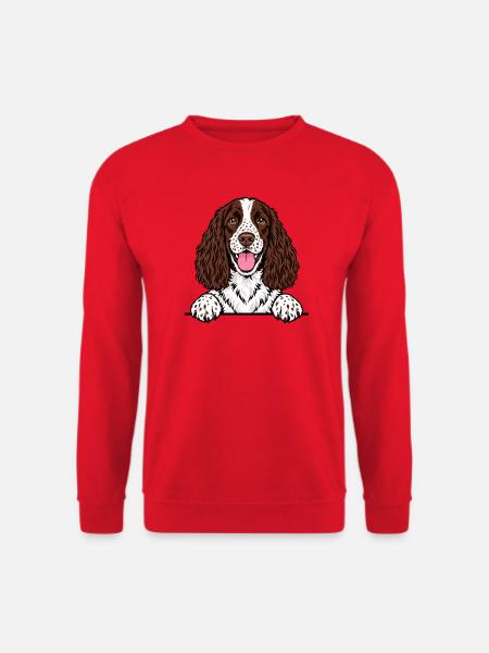 English Springer Spaniel - Unisex Pullover - Rot