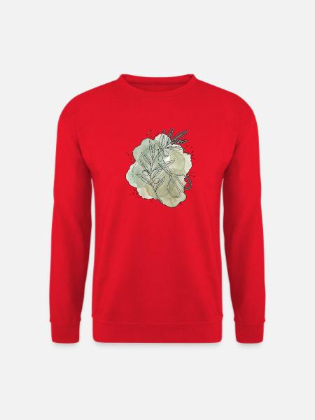 Olivenbaum Experte - Unisex Pullover - Rot