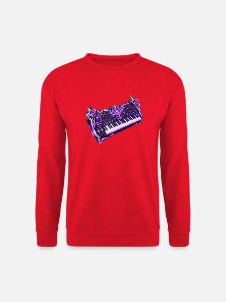 Cosmic Core Synth - Unisex Pullover - Rot