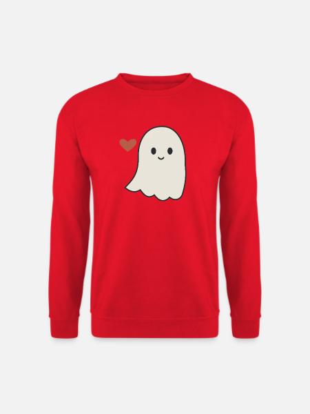 Halloween Geist Damen - Unisex Pullover - Rot