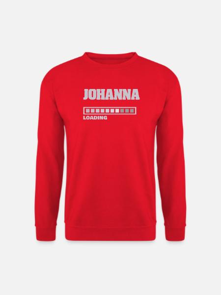 Geburt Johanna - Unisex Pullover - Rot