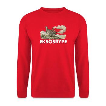 Exo-throated - Unisex Pullover - Rot - Vorne - Alina (178cm) & Michal (187cm)