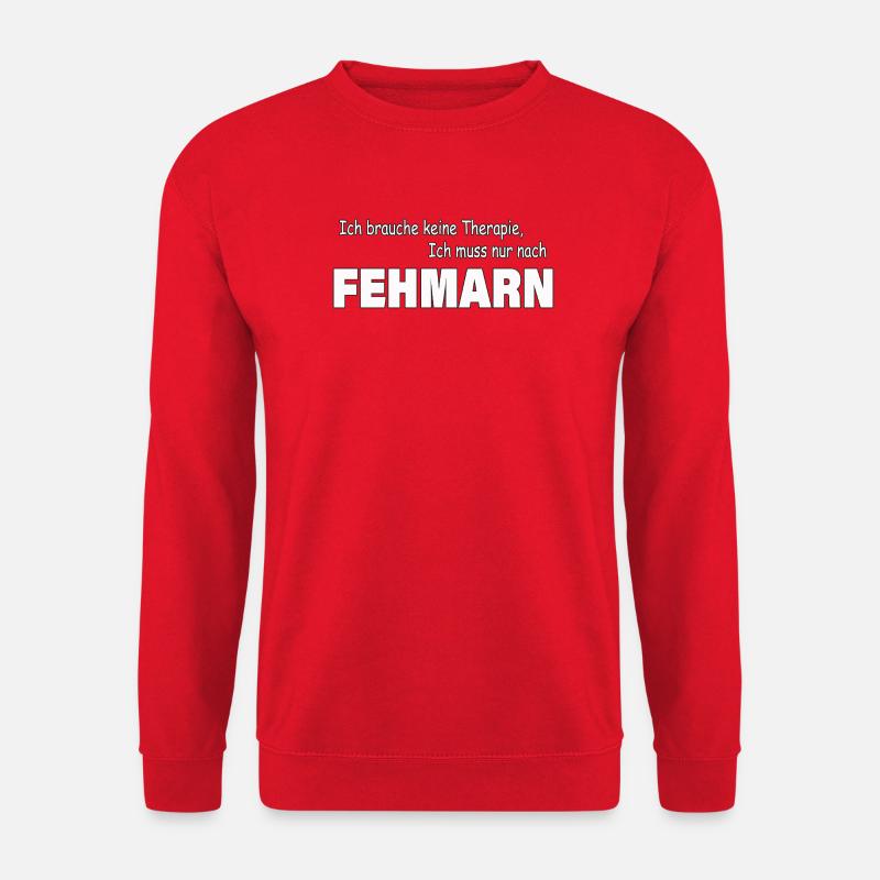 Therapy FEHMARN - Unisex Sweatshirt - red